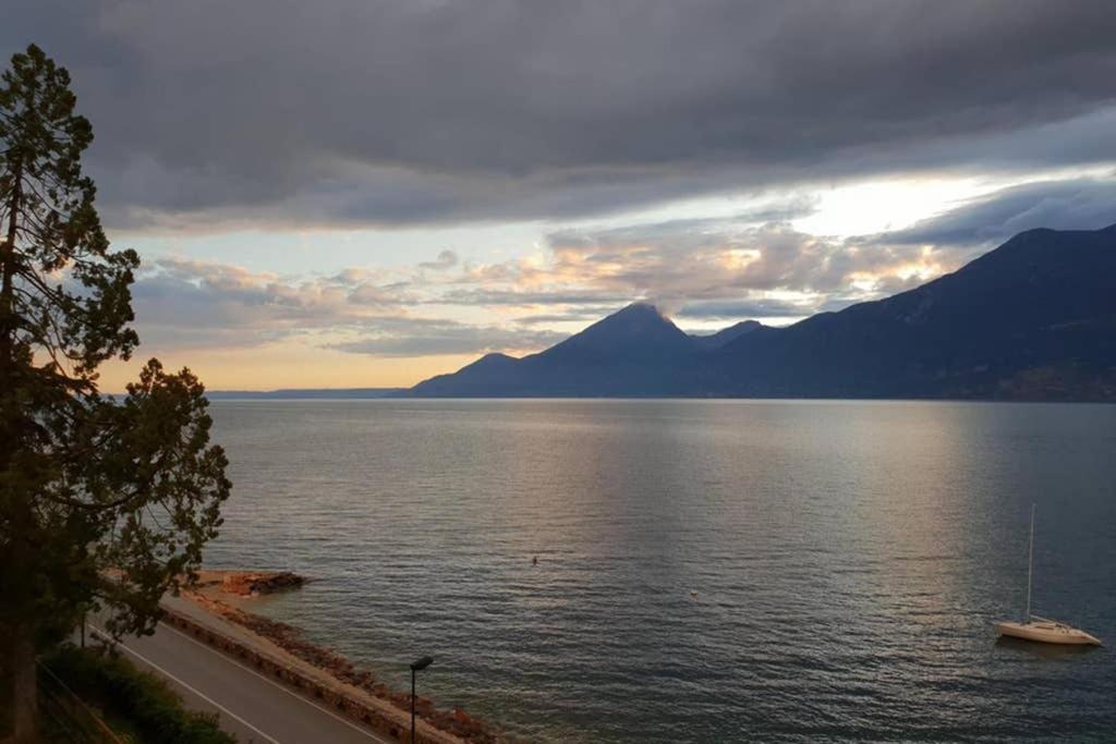 Villa Francesca-Grande Appartamento In Riva Al Lago Бренцоне сул Гарда Екстериор снимка