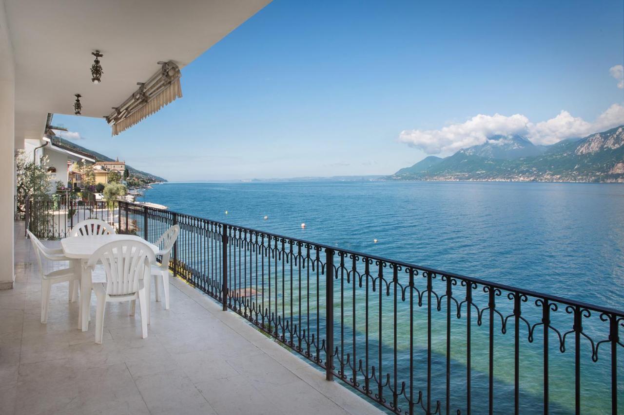 Villa Francesca-Grande Appartamento In Riva Al Lago Бренцоне сул Гарда Екстериор снимка
